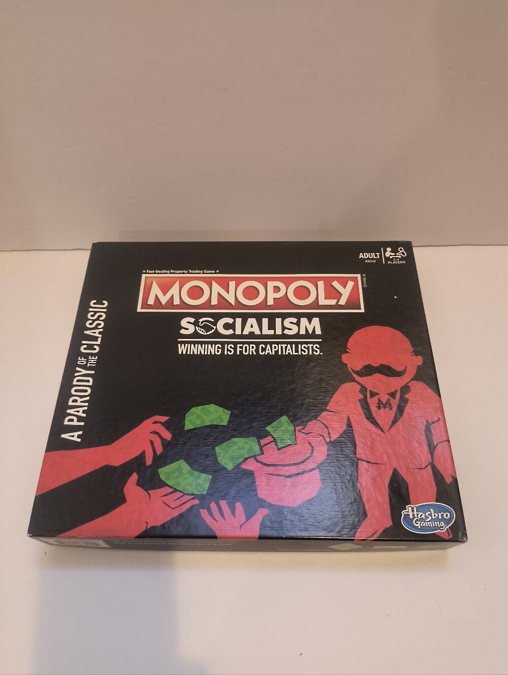 Hasbro Monopoly Socialism Game Parody Edition 2018 Complete Rare Discontinued